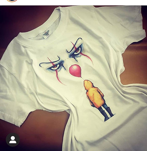 T-shirt It pagliaccio