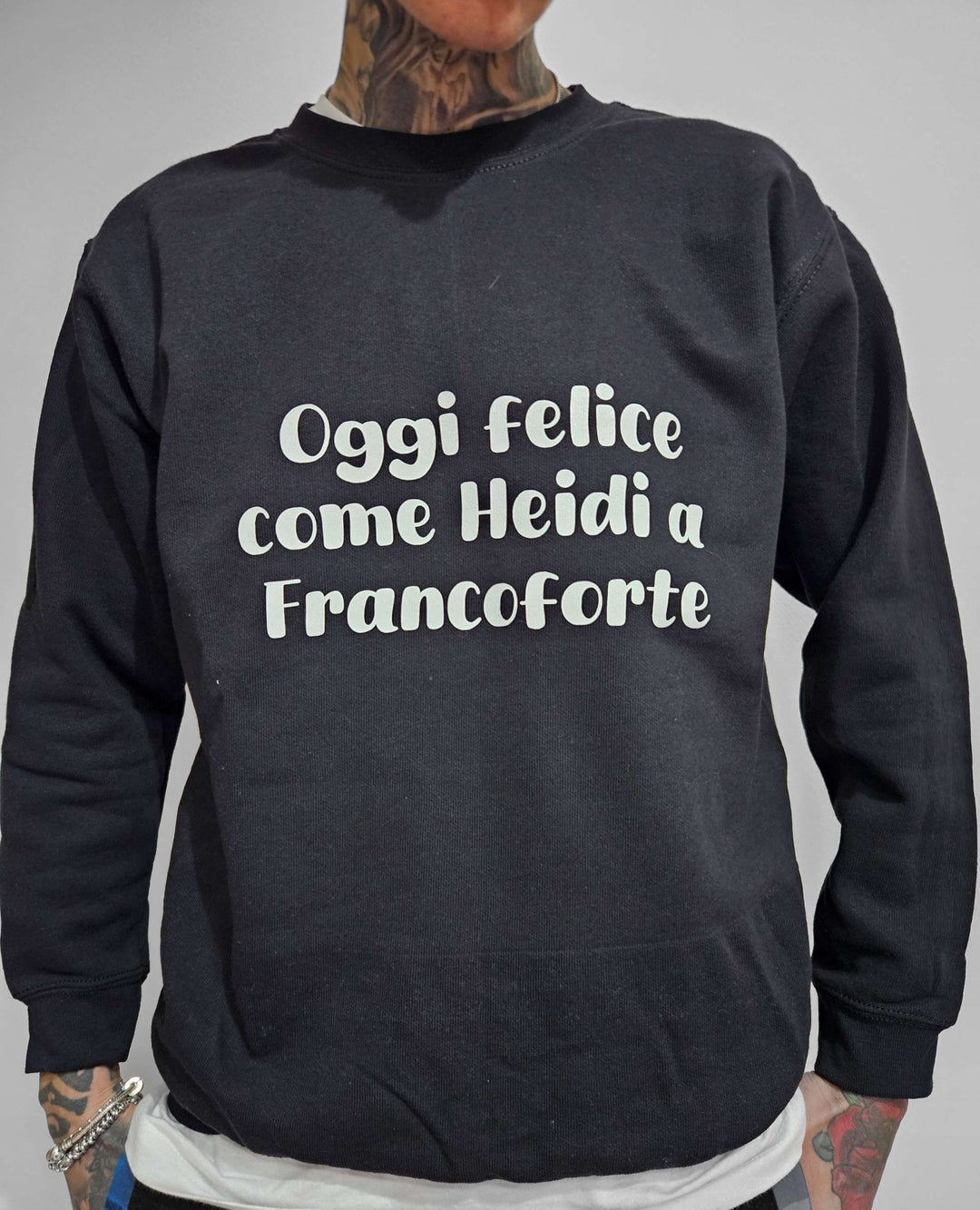 Felpa felice come Heidi