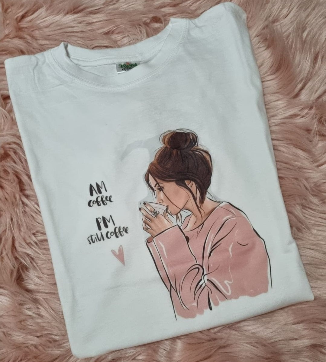 T-shirt First Coffee