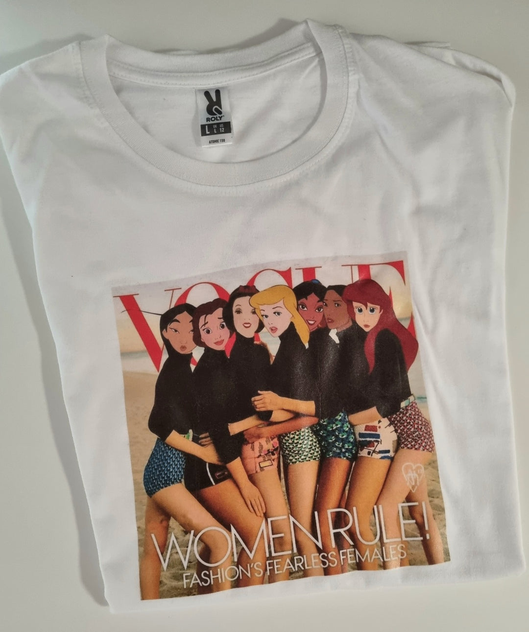 T-shirt women rule TAGLIA XL