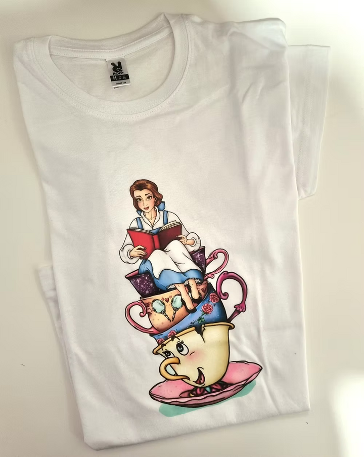 T-shirt Belle in tazza