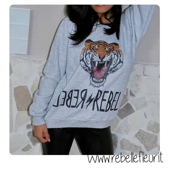 Felpa tigre rebelle