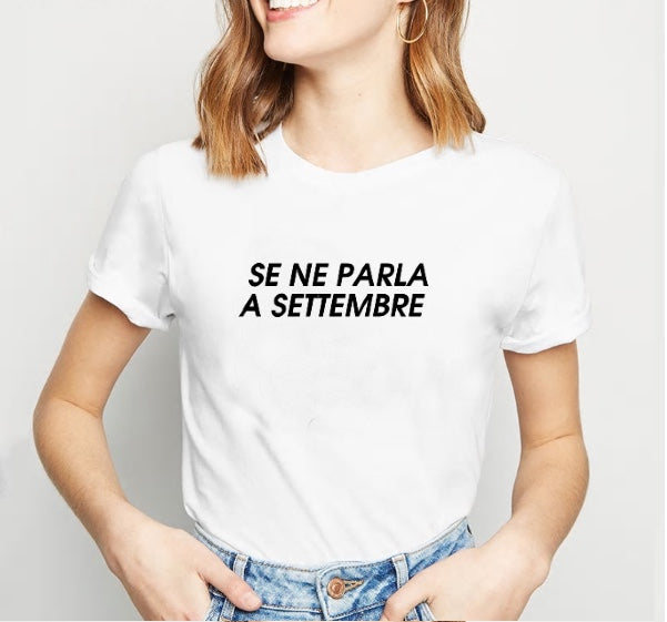 T-shirt a Settembre