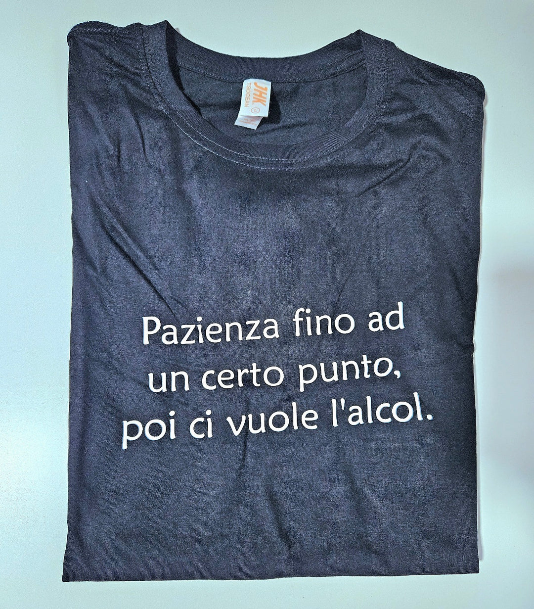 T-shirt alcol