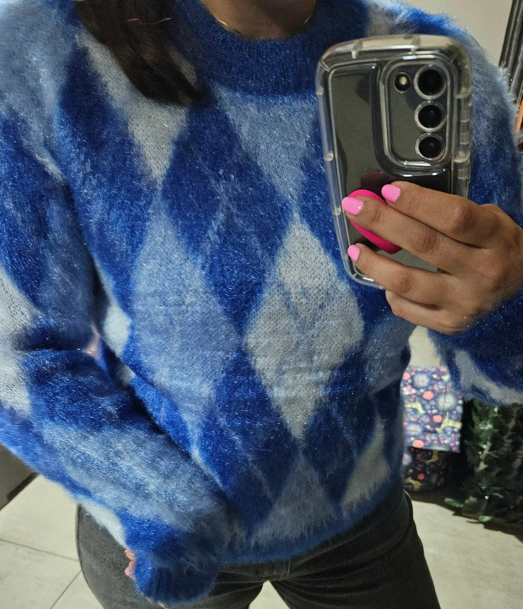 Maglione rombi