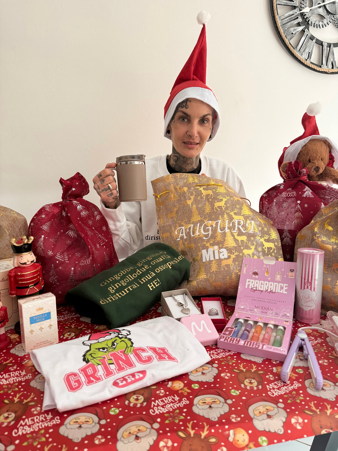 NATALONE 🎁 – Sacco Natalizio Personalizzato con Sorprese