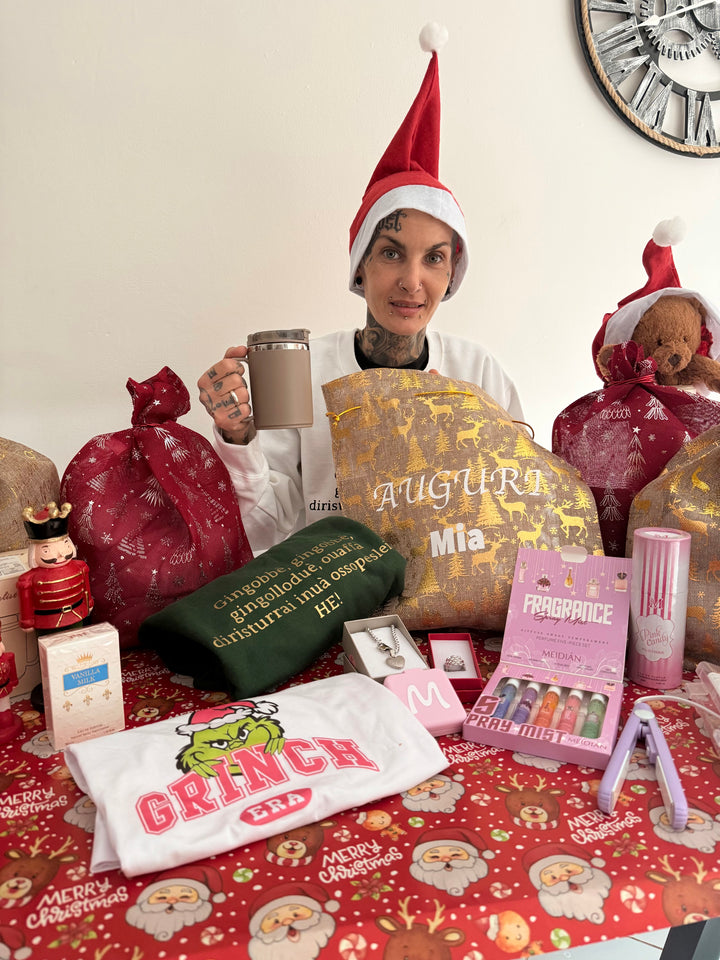NATALONE 🎁 – Sacco Natalizio Personalizzato con Sorprese