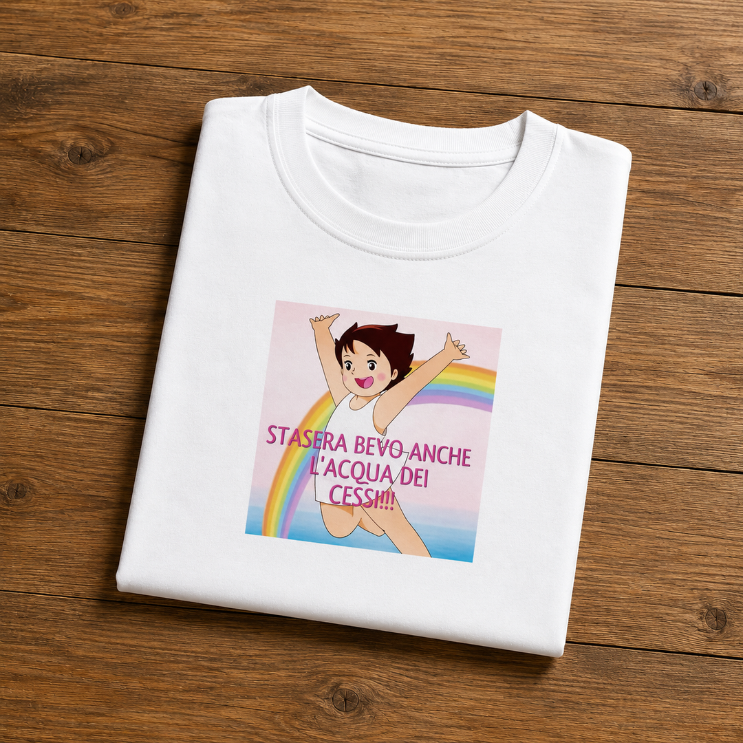 T-shirt stasera bevo