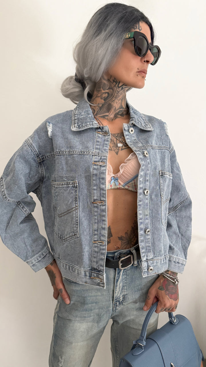 Denim jacket tasconi