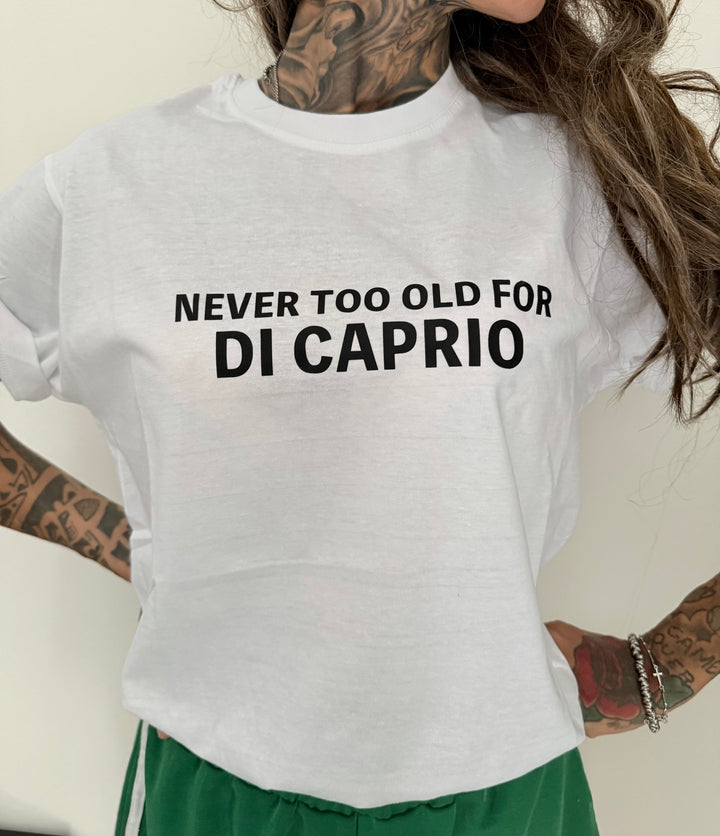 T-shirt di Caprio