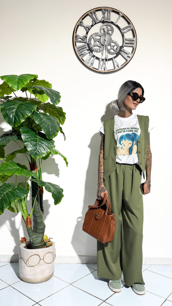 Coordinato Gilet verde