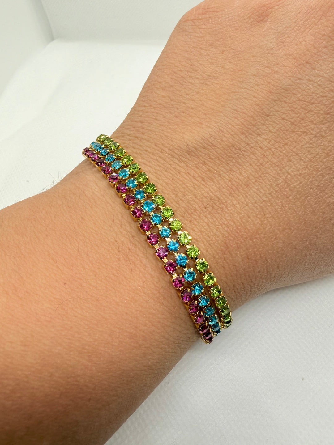 Bracciale Tennis gold