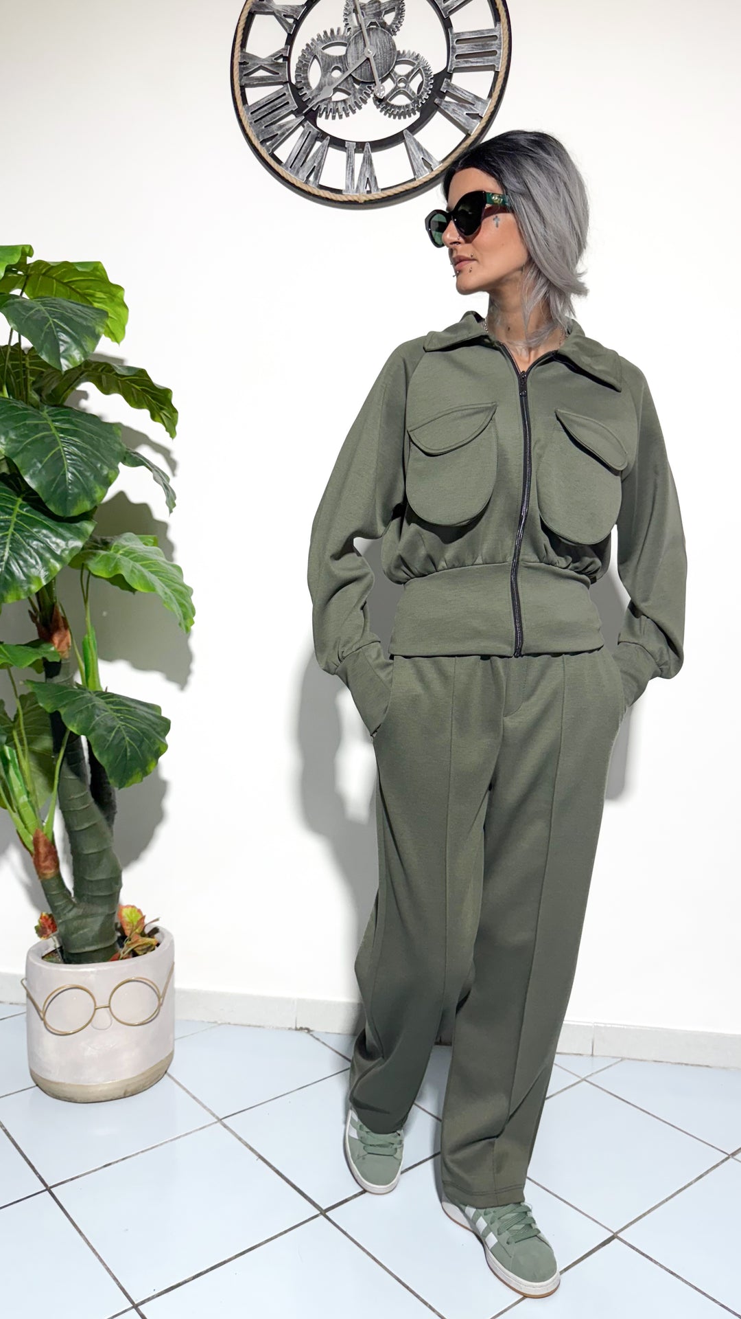 Tuta Glam city militare