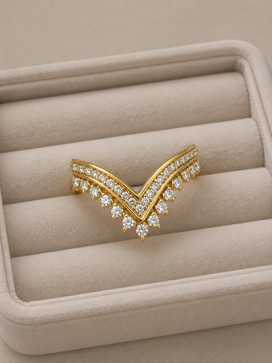 Anello precious gold