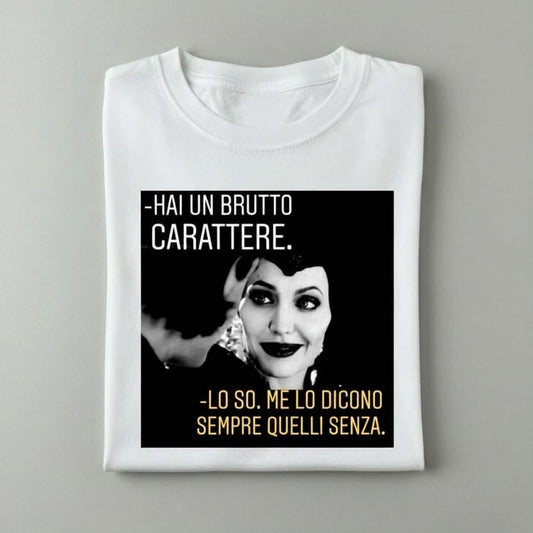 T-shirt brutto carattere