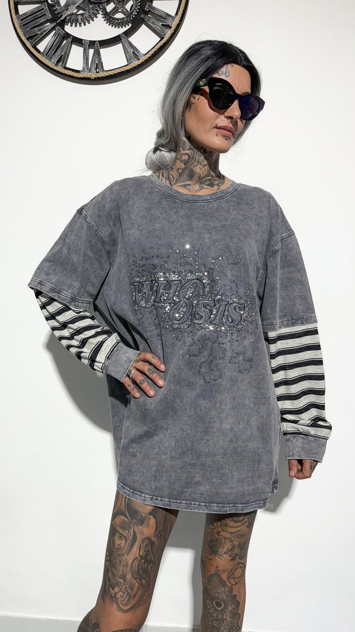 Maxi shirt shine vibes