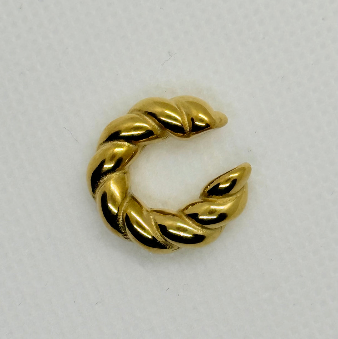 Earcuff gold Torchon