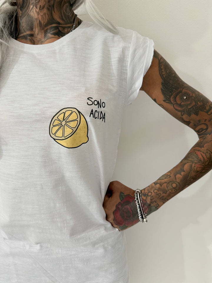 T-shirt sono acida