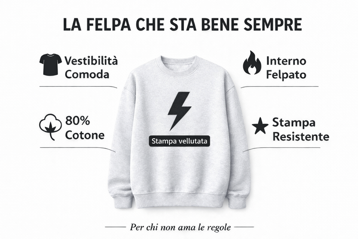 Felpa Acida velluto