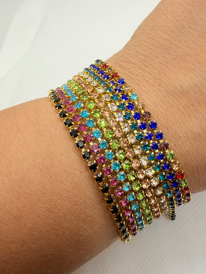 Bracciale Tennis gold