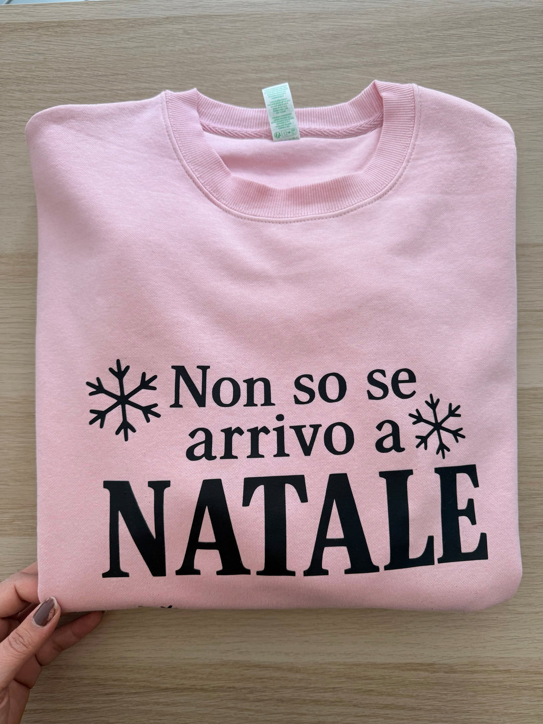 Felpa non arrivo a Natale
