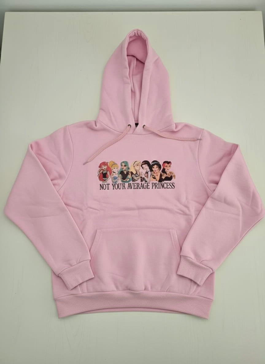 Felpa con cappuccio Not your princess