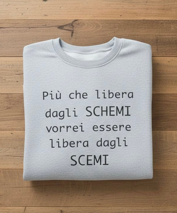 Felpa libera dagli scemi