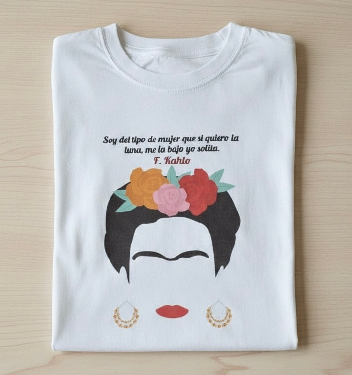 T-shirt Frida frase