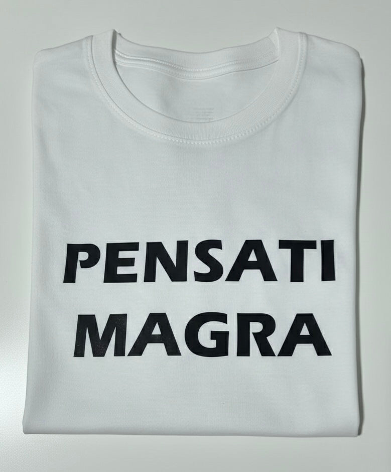 T-shirt pensati magra