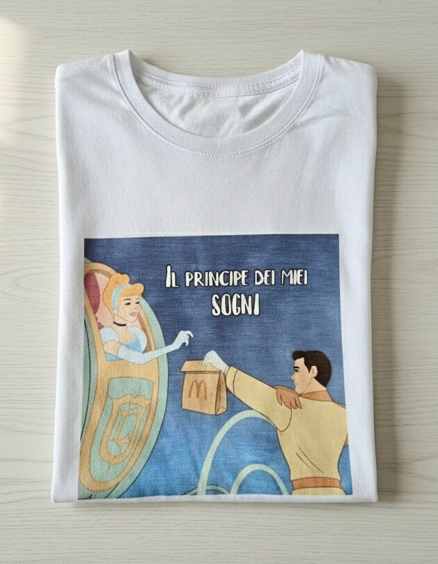 T-shirt Principe dei sogni
