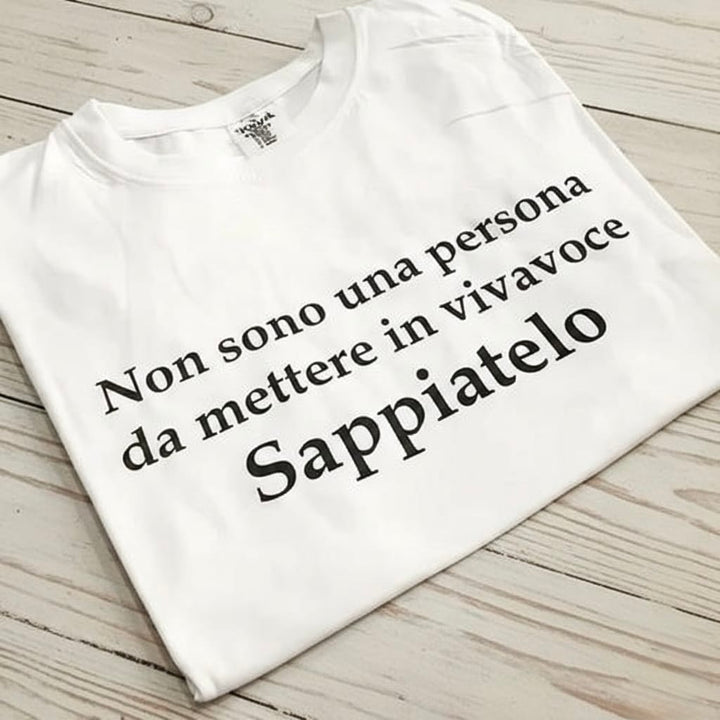 T-shirt vivavoce