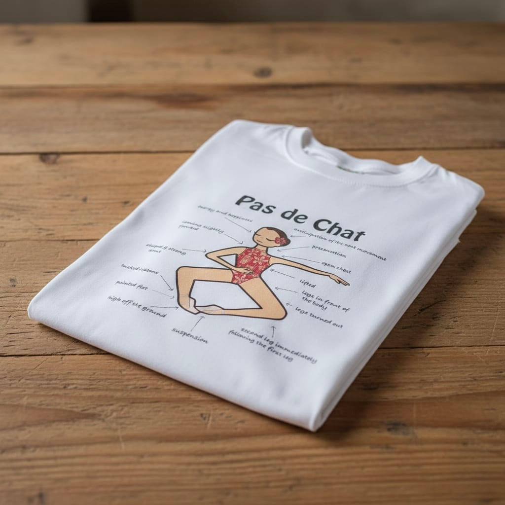 T-shirt Ballerina