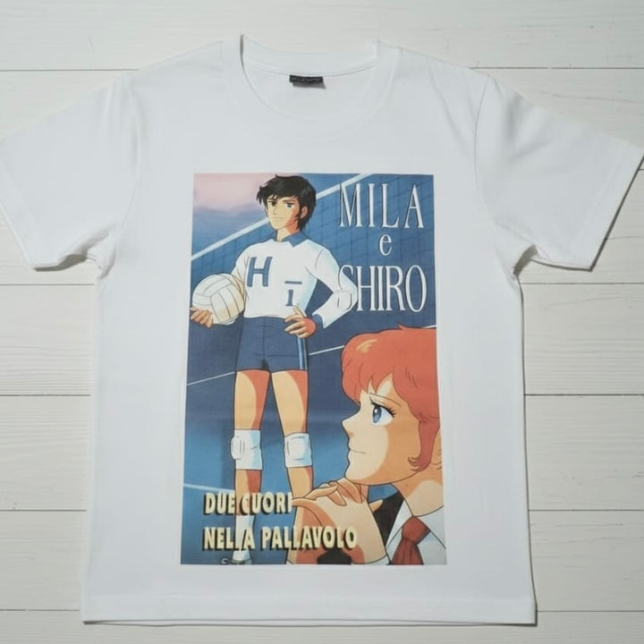 T-shirt Mila e Shiro