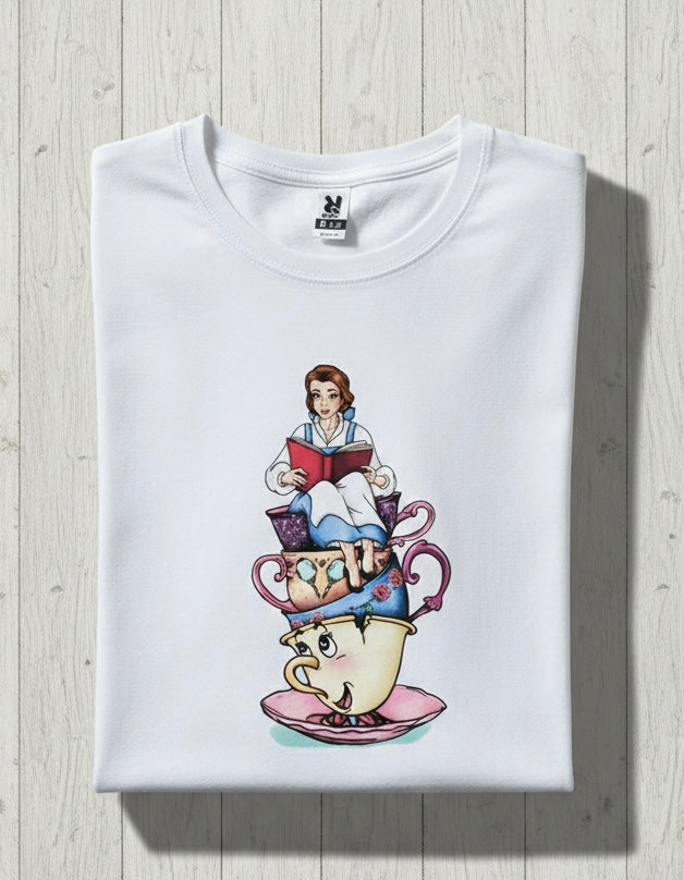T-shirt Belle in tazza