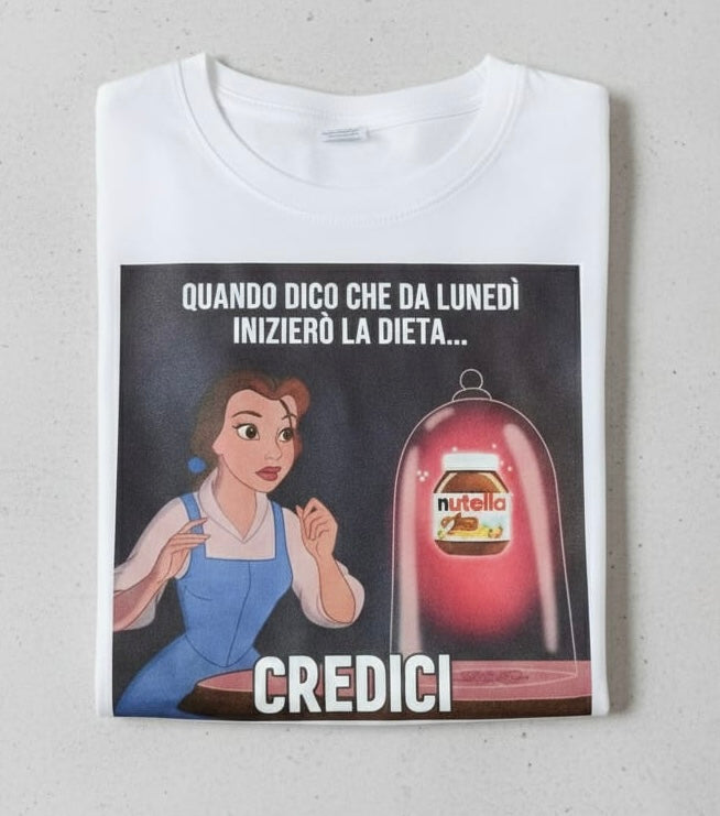 T-shirt Credici dieta
