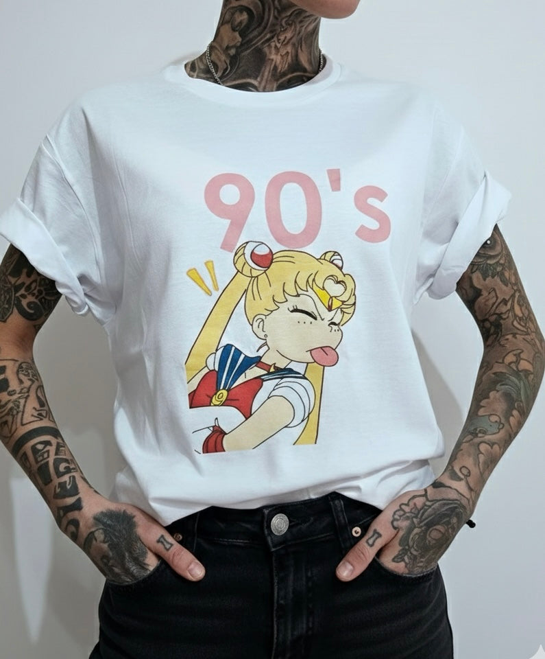 T-shirt sailor moon 90's