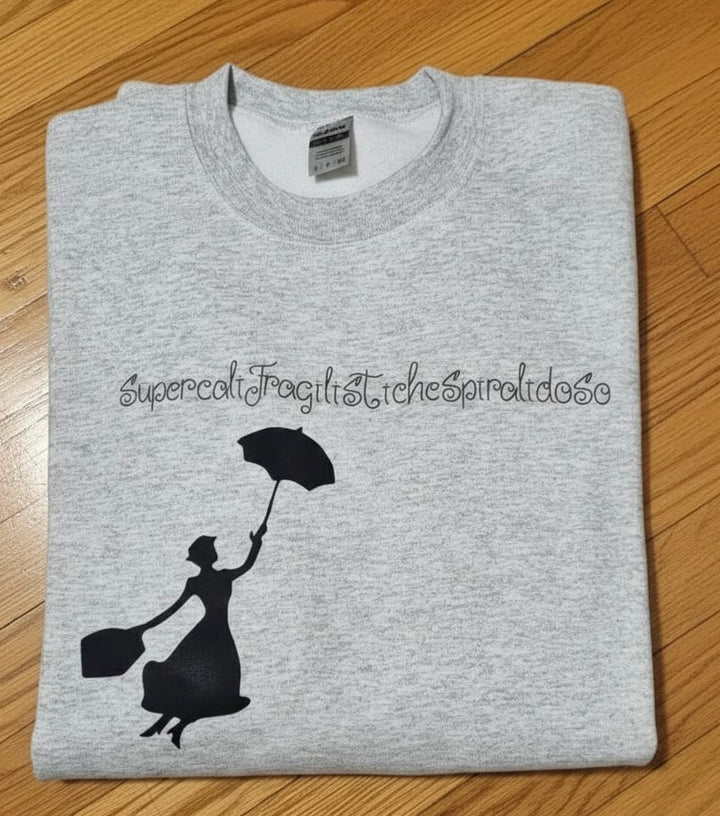 Felpa Mary Poppins TAGLIA L