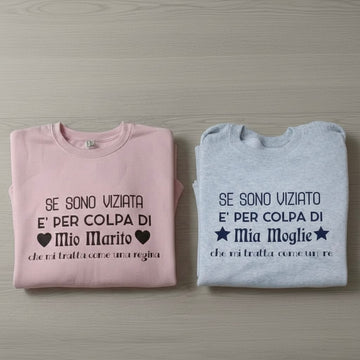 Coppia felpe viziati