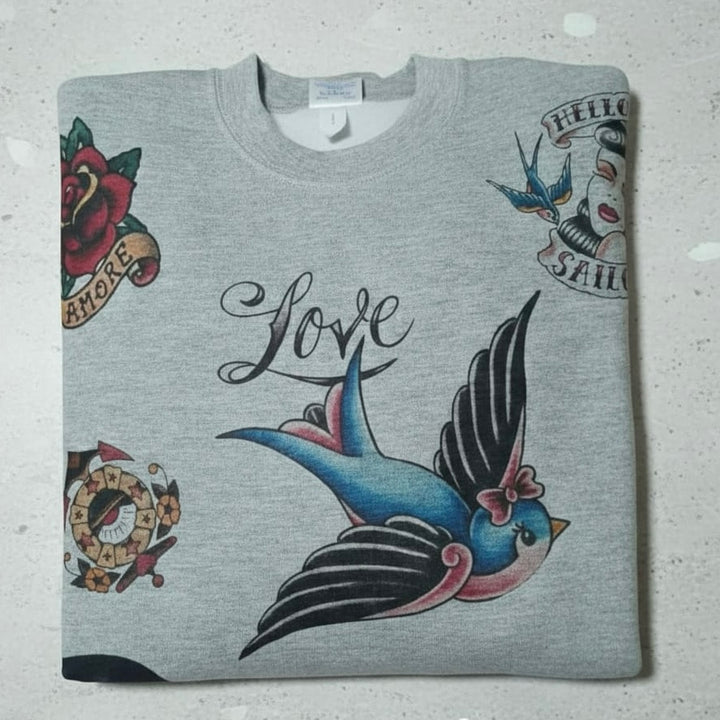 Felpa tattoo old school