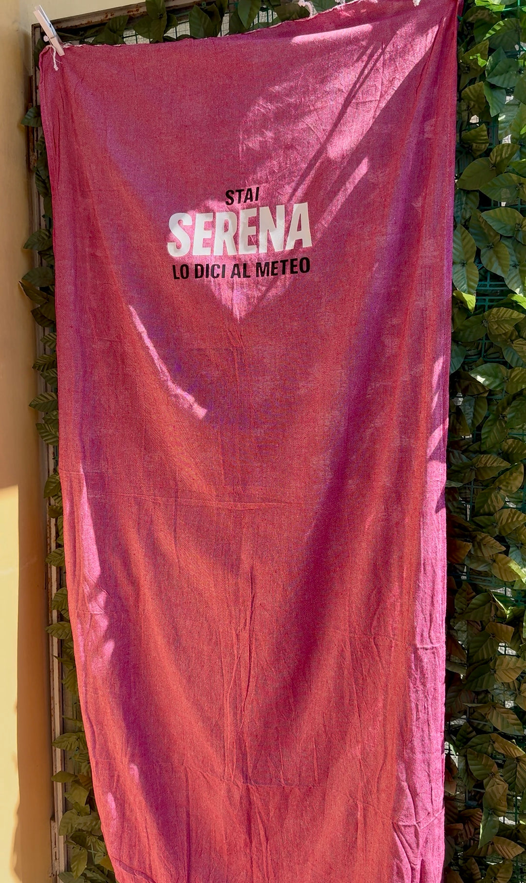 Telo mare/pareo Stai serena