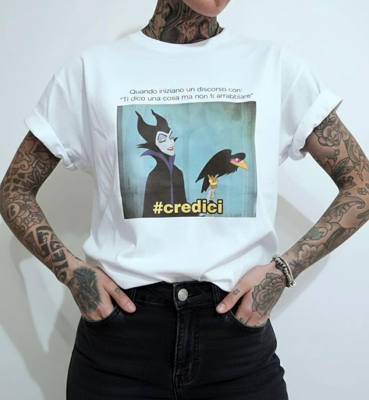 T-shirt Credici maleficient