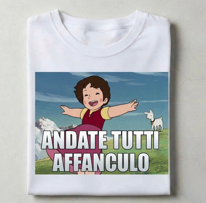 T-shirt Heidi felice