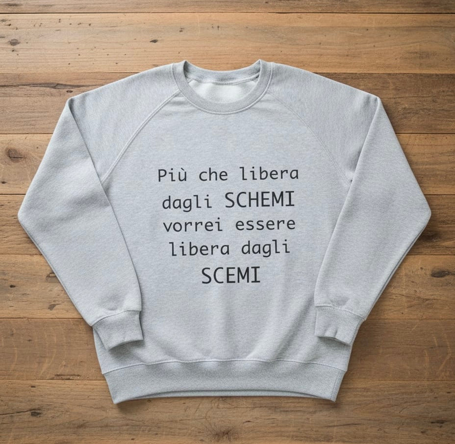 Felpa libera dagli scemi
