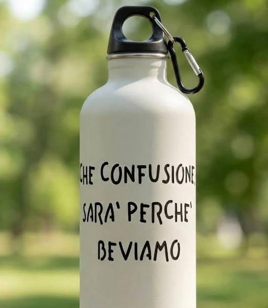Borraccia confusione