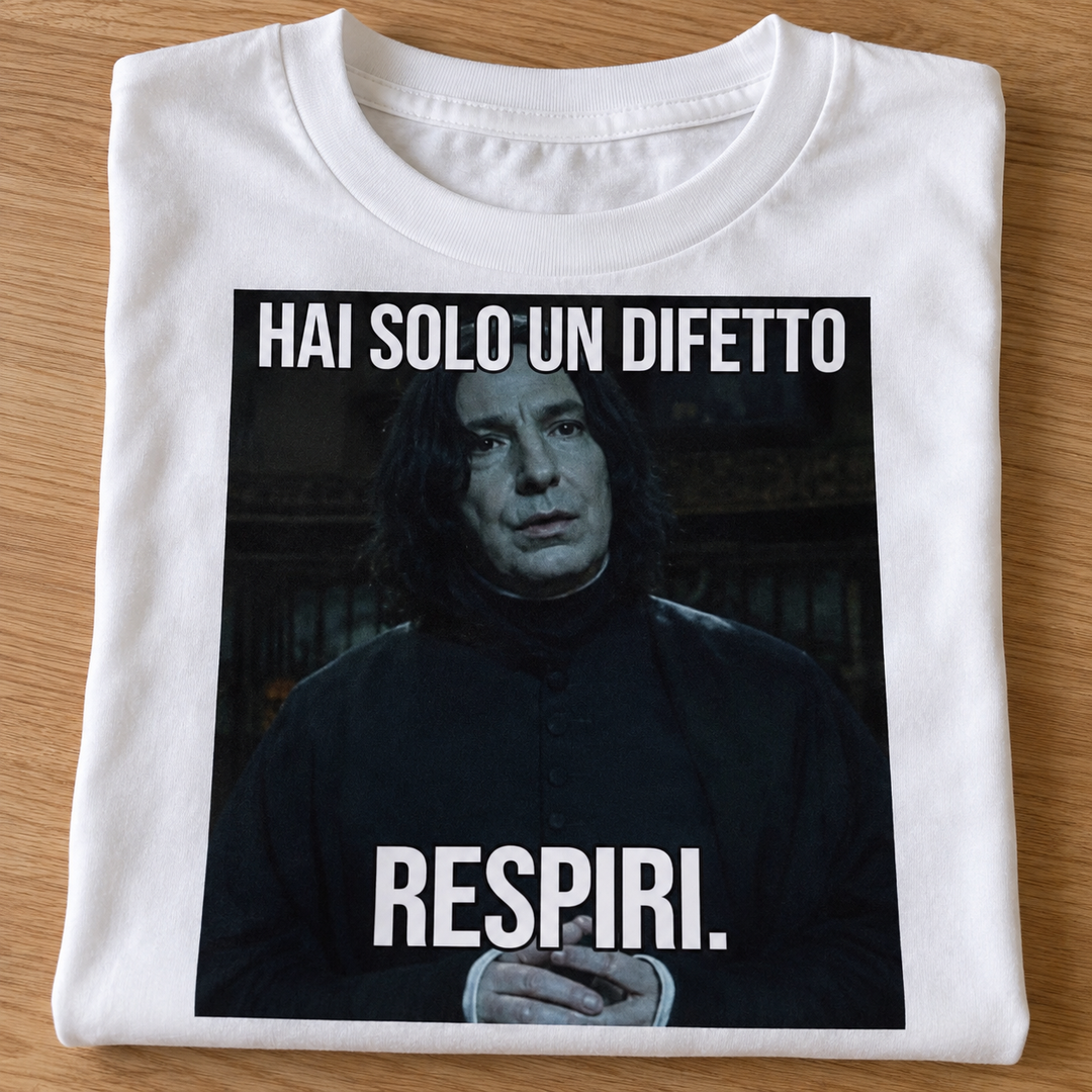 T-shirt hai un difetto