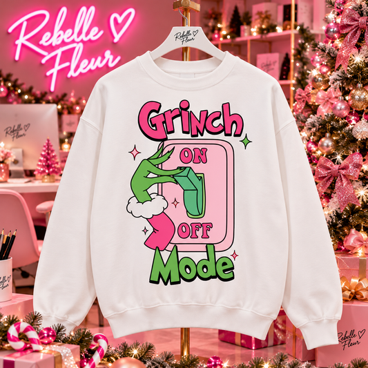 Felpa Grinch mode
