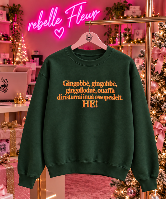 Felpa gingobbè LIMITED EDITION verde