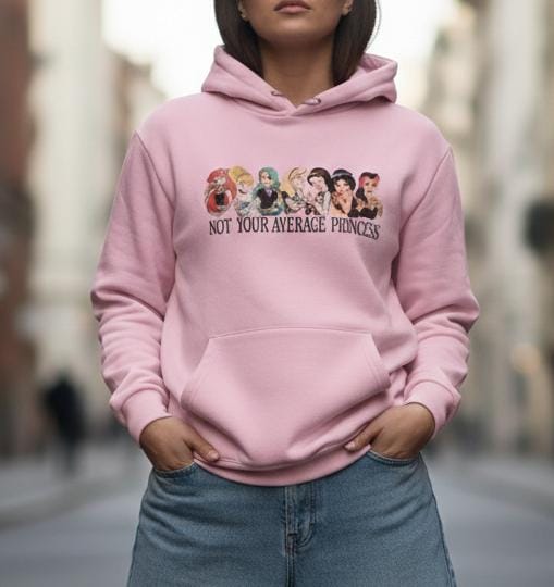 Felpa con cappuccio Not your princess