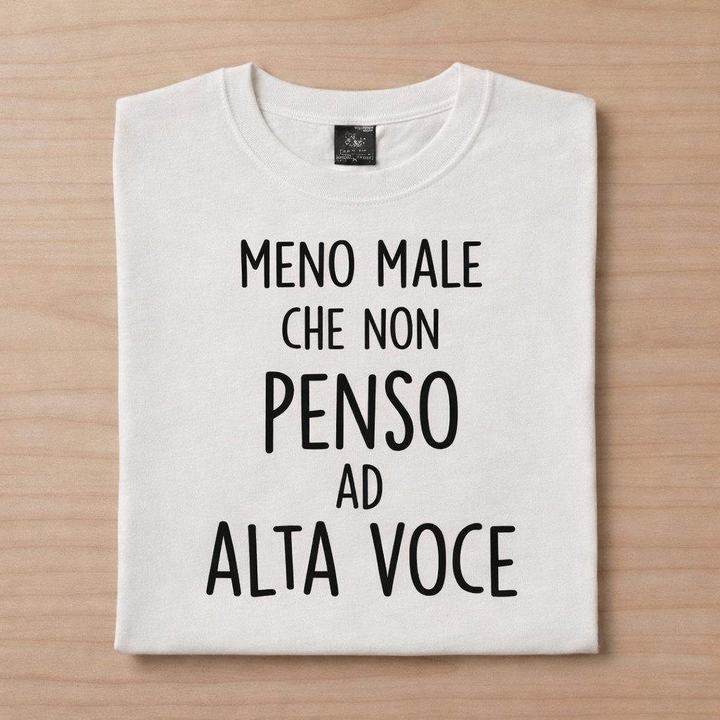 T-shirt ad alta voce