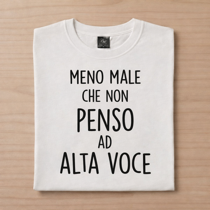 T-shirt ad alta voce